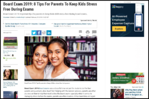 Board Exam 2019: 8 Tips For Parents To Keep Kids Stress Free During Exams February 25th 2019
